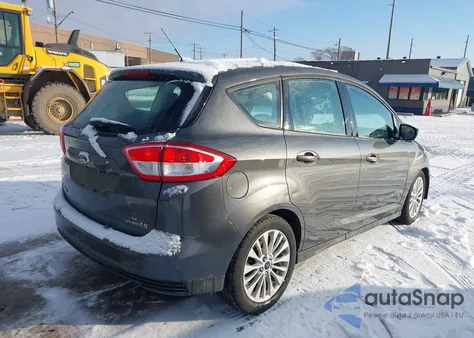 2018 Ford C-Max Hybrid Se from USA, damaged, VIN 1FADP5AUXJL103637
